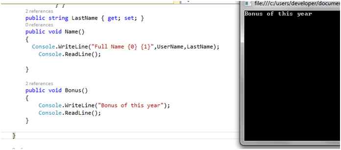 implement the interface